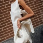 borsa bianca donna