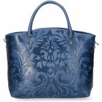 borsa blu
