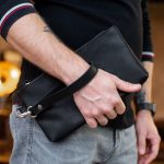 pochette uomo da polso
