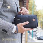 pochette uomo da polso